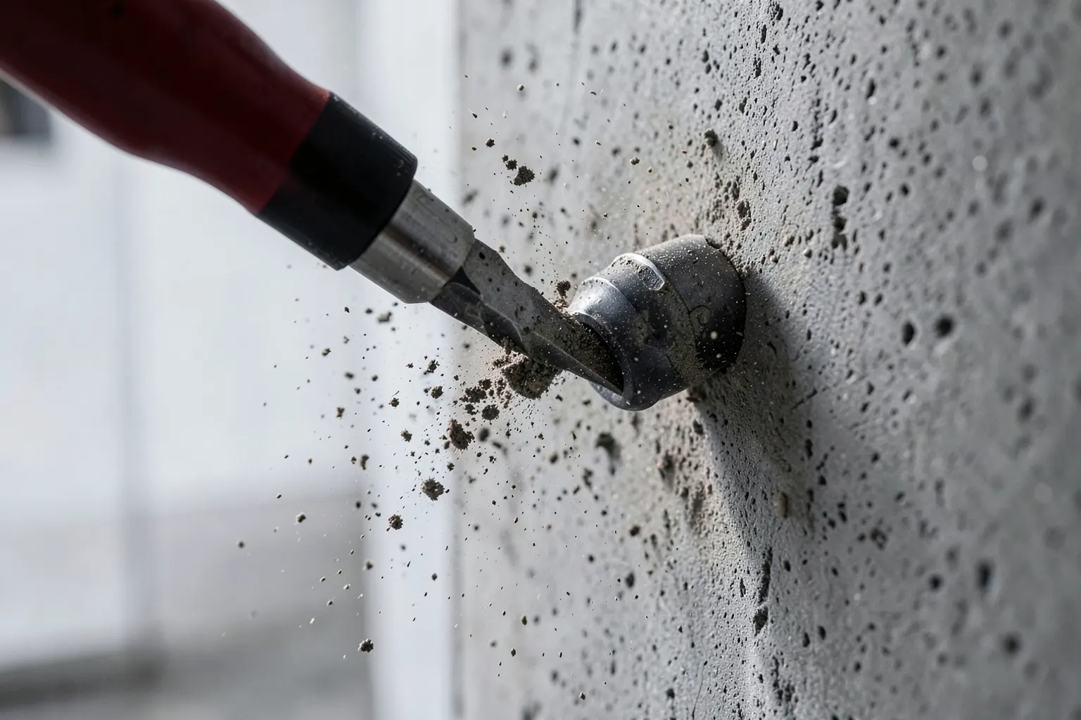 Como realizar furos em concreto para sistemas de drenagem